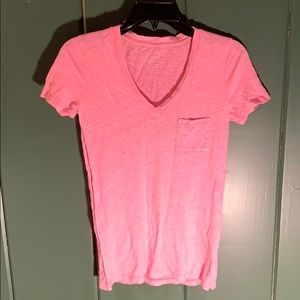 Pink J. Crew Tee